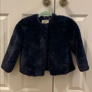Faux fur jacket